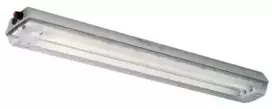 Lubinis šviestuvas Šviestuvas be balasto FYF IP65 2x18W T8/LED 66cm pilkas