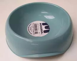 Dubenėlis naminiams gyvūnams Gusto Moderna 350ml plastikinis/žydras