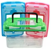 Plastikinis terariumas ARIEL MEDIUM 28x17.3x17.3cm/4L