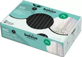 Stalo žvakė Bolsius 240x23mm/dega 7h juoda