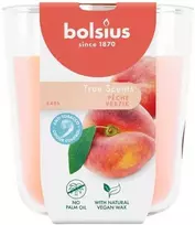 Bolsius „True Scents“ kvapioji žvakė 97 x 85 mm, persikų skonio
