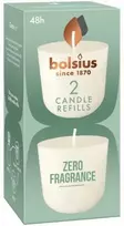 Bolsius CleanLight žvakių papildymas 2 vnt.
