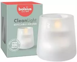 Bolsius CleanLight kvapiųjų žvakių pradinis rinkinys 0 % kvapo