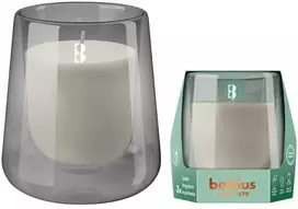 Bolsius CleanLight kvapioji žvakė 95x85mm, kedro ir vetiverijos aromatas