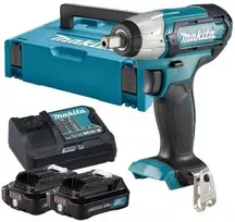 akumulatorowy klucz udarowy 1/2", 140Nm, 12V max, Makita [TW141DSAJ] 2x2,0Ah, CXT
