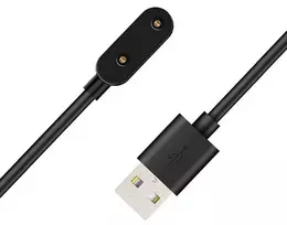 Hurtel HLH-10 Magnetic Charger for Huawei Band 6/7/8/9/10 Watch Fit 1/2/3 1m - Juodas