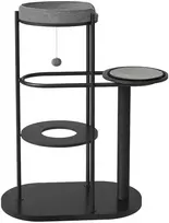 Songmics Kačių draskyklė 107 cm juoda
