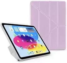 Pipetto Origami No1 Original dėklas, metallic violetinės spalvos – Apple iPad (A16) / Apple iPad (2022)