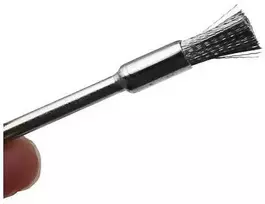 Vielinis šlifavimo šepetys 6 mm - šepetys - skirtas Dremel, Mini Rubbermaid