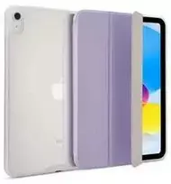 Pipetto Origami No7 Tri-dėklas, metallic violetinės spalvos – Apple iPad (A16) / Apple iPad (2022)