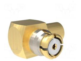 Connector: coaxial | plug | female | coaxial | SMP | soldering | PTFE