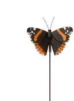 Esschert_Des Dekoracija „Drugelis“ 37000554, 13 cm x 10 cm x 78.6 cm