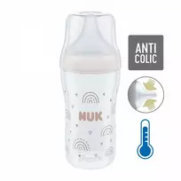 Children s glass bottle NUK Perfect Match Temperature Control 230 ml