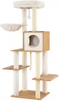 Promotions Katės draskyklė, 48x44x148 cm, natūrali, sizalio draskymo stulpai
