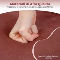 Promotions Tualetinis krėslas 48x46x66 cm rožinis veliūras