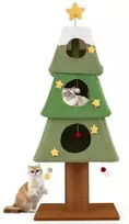 Promotions Kačių draskyklė, 60,5x60,5x162 cm, žalia, sizalinis draskymo stulpas