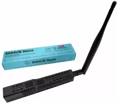 SMLIGHT SMHUB Nano MG24 – kompaktiškas Linux išmaniųjų namų valdiklis su Zigbee ir Thread
