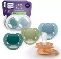 Philips Avent Ultra Soft tutti, yli 18 kk, 4 kpl, monivärinen