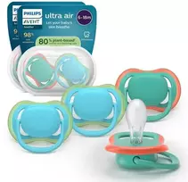 Philips Avent Ultra Air tutti, 6–18 kk, 4 kpl, sininen/turkoosi