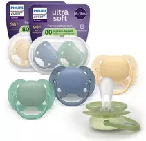Philips Avent Ultra Soft tutti, 6–18 kk, 4 kpl