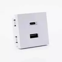 Shelly Wall Ekranas stendo priedas USB, baltas