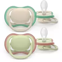 „Philips Avent“ čiulptukas „Ultra Air“, 6–18 mėn., šviesiai smėlio spalvos / šviesiai žalias