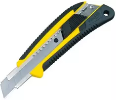 Tajima sustiprintas gumuotas peilis laužomomis 18mm geležtėmis, automatinis užraktas