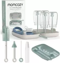 Momcozy 7 in 1 Baby Bottle Set Žalias | Rinkinys do czyszczenia butelių kūdikiams |