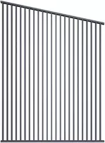 Vertikalių žaliuzių panelė pavėsinei Pergola SUMMIT, 1.88 m, Anthracite