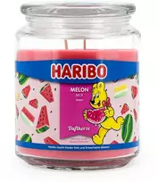 Haribo Kvapnioji žvakė 13x10x10 cm mėlyna/raudona/permatoma, parafino vaškas