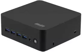 MSI PC Cubi Z AI 8M-004BEU, R9 8945HS, N/A, N/A SSD, N/A, No OS, Juodas