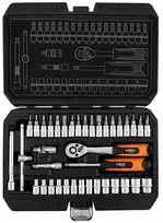 Neo Rinkinys 1/4" galvučių raktų rinkinys, 38 vnt., satininis