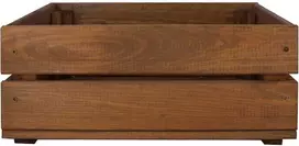 Medinė dėžė 390x292x5x164mm ruda