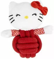 Šuns žaislas Hello Kitty Raudona Poliesteris Medvilnė