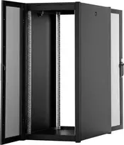 Digitus Spintelė Hyperice Tinklinė spintelė stovi Hyper Pro 19" 26U stelažas 600x1000, priekinės durys perforuotos, juoda, 1000kg