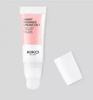 Kiko Milano drėkinantis, paruošiantis makiažui ir šviesinantis 3 viename kremas, 03 glowing rose