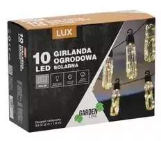 Extralink | Saulės sodo girlianda | ilgis 2 + 1,8 m liuksas 10 LED šiltai balta