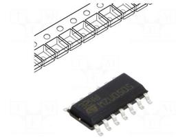 IC: operational amplifier | 1.3MHz | Ch: 4 | ±1.5÷15VDC,3÷30VDC | SO14
