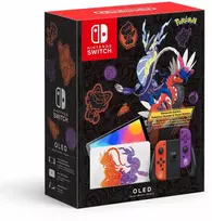 Nintendo Switch Oled Pokémon Scarlet & Violet Edition portable game console 17.8 cm (7") 64GB Jutiklinis ekranas Wi-Fi Multicolour