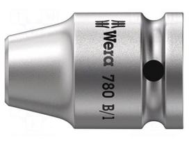 Adapter bit | hexagonal | HEX 1/4" | square | 10mm | 3/8"