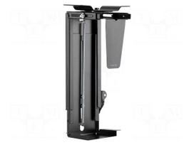 Holder: desktop | computer | black | twistable,adjustable | 10kg
