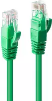 Tinklo Kabelis - LINDY Cat.6 U/UTP Tinklo Kabelis, RJ45, M/M, 250MHz, 30 m, Žalias