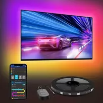 Govee LED televizoriaus foninis RGBIC apšvietimas 2.4 m, Wi‑Fi/Bluetooth juosta 40–50" TV, H6167