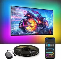 Govee RGBIC LED juosta televizoriui 55–65" su Bluetooth ir Wi-Fi valdymu, 3,8 m