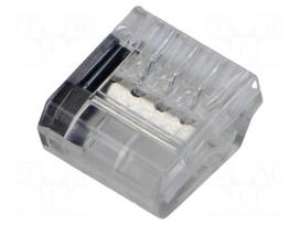 Quick splice | 24A | 450V | spring clamp | L: 19.1mm | 0.5÷2.5mm2