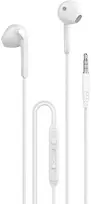 Dudao X3 Įstatomos į ausis ausinės, su laidu, 3.5mm minijack - baltas