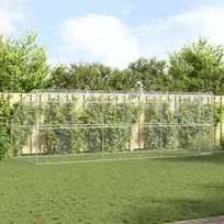 Šunų narvas 3 pcs Sidabro 6 x 2 x 2 m Galvanizuotas plienas