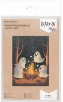 Panna Klart Siuvinėjimo kryželiu rinkinys KLART „Vaiduoklių žygis“ 15x20 cm