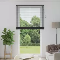 Venecijos žaliuzės Sidabrinė Pilka 213 x 110 cm 25 mm PVC