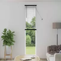 Venecijos žaliuzės Juodas 213 x 40 cm 25 mm PVC